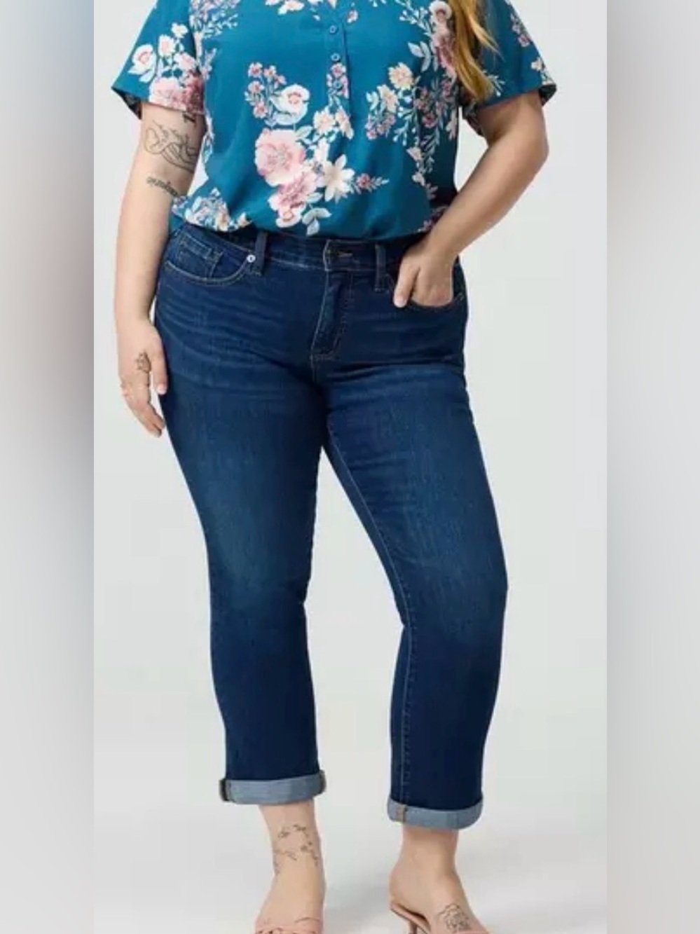 NWT Torrid perfect boyfriend ankle crop vintage stretch jeans size 20
